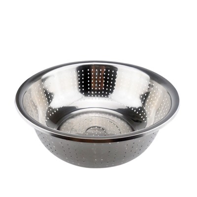 Chinese stainless steel washing bowl/vegetable basket/deep fruit bowl