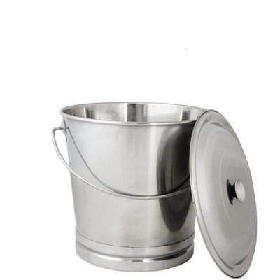 13L stainless steel milk bucket/ Stainless steel ice bucket for restaurant