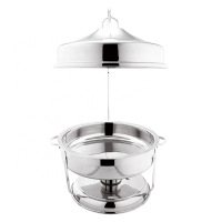 Newest Stainless Steel Hanging cover Round meal stove (chafing dish)  For Hotel Restaurant