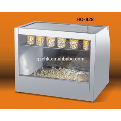 stainless steel popcorn warmer showcase HO-828