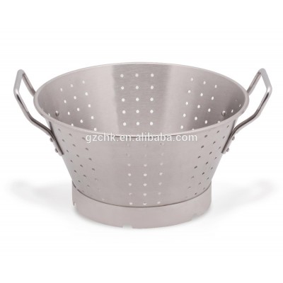 Resteraurant Stainless steel perforated bucket